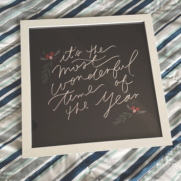 Framed 12 x 12 Janessa Wait Calendar Print (8x8 mat included behind print) - Picture 2 of 6